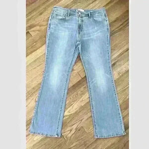 Levi's 515 bootcut jeans women's size 14 M mid rise stretch denim Excellent C